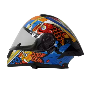 20251027 1318 Vibrant Motorcycle Helmet remix 01k8jh0tzgfqaa8sfwmyqv24j3 300x300 - کلاه فک متحرکMAASSELY